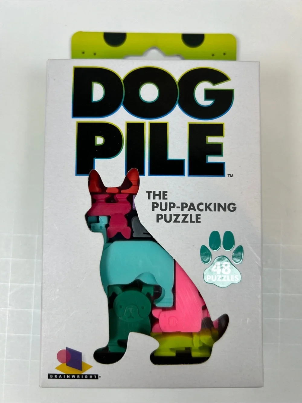 Brainwright Dog Pile The Pup Packing Puzzle Game